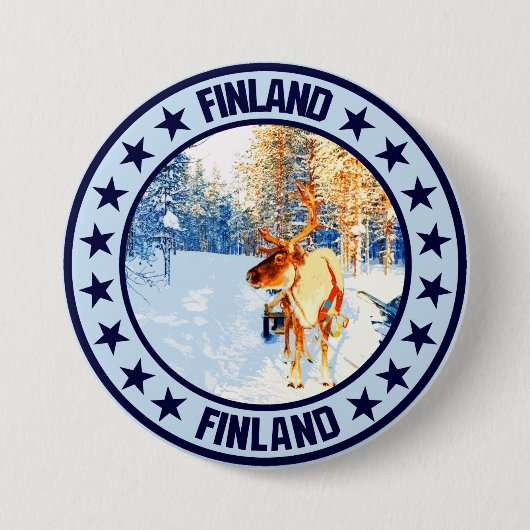 Finnland Button (Vorderseite)