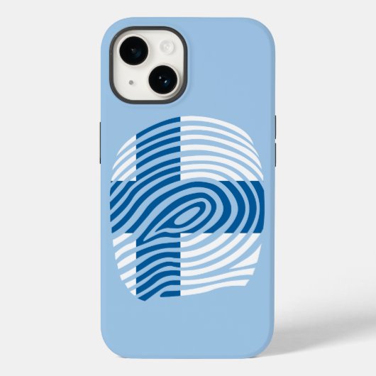 Finnland DNA Case-Mate iPhone Hülle (Rückseite)
