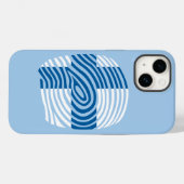 Finnland DNA Case-Mate iPhone Hülle (Rückseite (Horizontal))