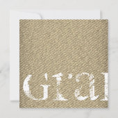 Finnland - Einladung zur Girl Graduation Party (Rückseite)