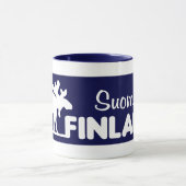 Finnland-Elch-Tasse Tasse (Zentrum)