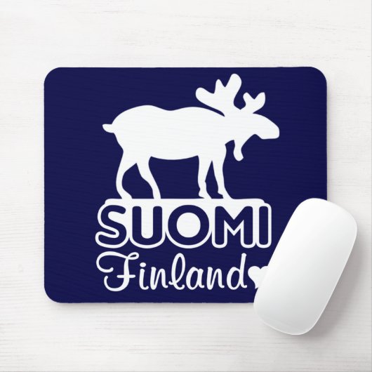 Finnland Elsenmousepad Mousepad (Mit Mouse)