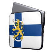 Finnland - Fall Laptopschutzhülle (Vorderseite Links)