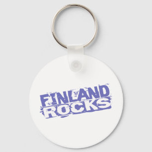 Finnland-Felsen Schlüsselanhänger