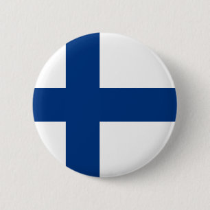 Finnland - finnische Staatsflagge Button