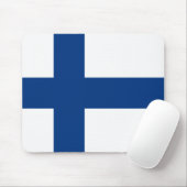 Finnland - finnische Staatsflagge Mousepad (Mit Mouse)