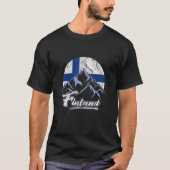 Finnland Finnland Finnland Helsinki Skandinavia Fi T-Shirt (Vorderseite)