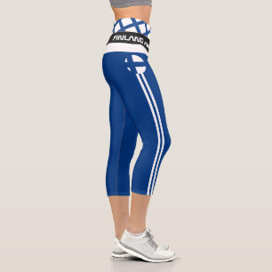 Finnland & Finnland Flag Mode, Fitness, Sport Ca Capri Leggings
