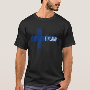 FINNLAND FLAG FINNISCH FINN SCANDINAVIAN NORDIC CR T-Shirt