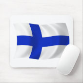Finnland Flag Mauspad (Mit Mouse)