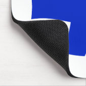 Finnland Flag Mauspad (Ecke)