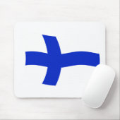 Finnland Flag Mauspad (Mit Mouse)