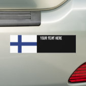 Finnland-Flagge Autoaufkleber (Auf Auto)