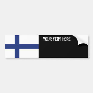 Finnland-Flagge Autoaufkleber