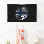 Finnland-Flagge Banner (Insitu)