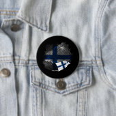 Finnland-Flagge Button (Beispiel)