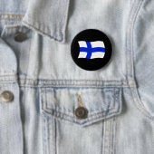 Finnland-Flagge-Button Button (Beispiel)