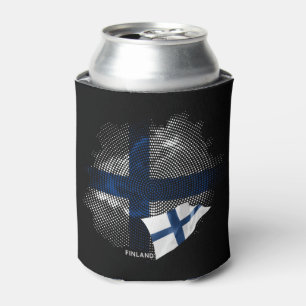 Finnland-Flagge Dosenkühler