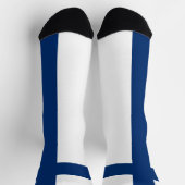 Finnland Flagge Finnlands National Prix Fun Patrio Socken (Oben)