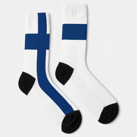 Finnland Flagge Finnlands National Prix Fun Patrio Socken (Rechts)