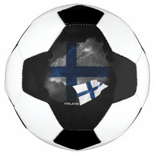 Finnland-Flagge Fußball