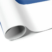 Finnland-Flagge Geschenkpapier (Rolleneckpunkt)
