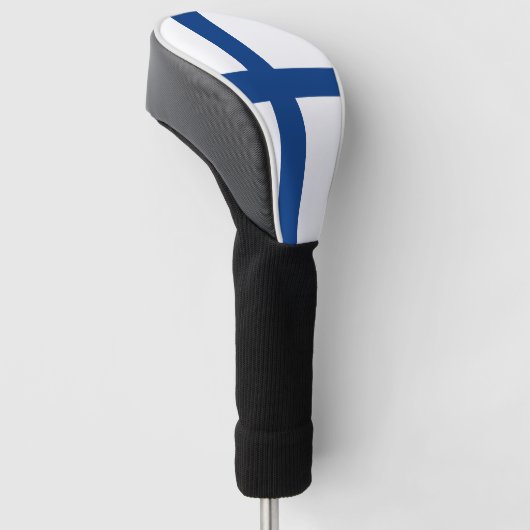 Finnland-Flagge Golf Headcover (angewinkelt)