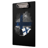 Finnland-Flagge Klemmbrett (Links)