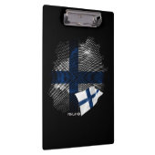 Finnland-Flagge Klemmbrett (Rechts)