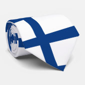Finnland-Flagge Krawatte (Gerollt)