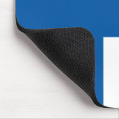 Finnland-Flagge Mousepad (Ecke)