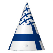 Finnland-Flagge Partyhütchen (Links)