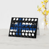 Finnland Flagge Patriotic Geburtstag Karte (Gelbe Blume)