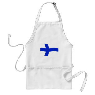 Finnland-Flagge-Schürze Schürze