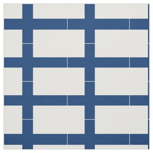 Finnland-Flagge Stoff (Muster)