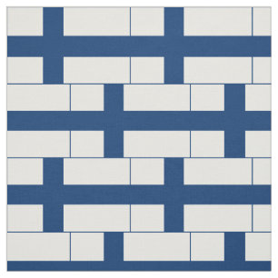 Finnland-Flagge Stoff