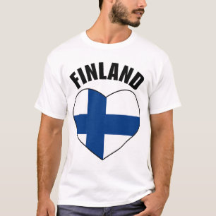 Finnland-Flagge T-Shirt