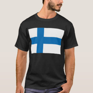 Finnland-Flagge T-Shirt