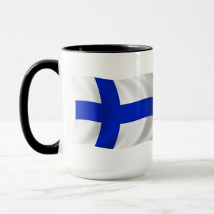 Finnland Flagge Tasse
