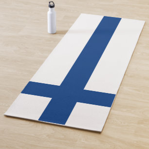 Finnland-Flagge Yogamatte