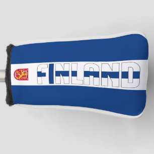 Finnland Flaggenschlager Gorgetic Golf Head Cover Headcover