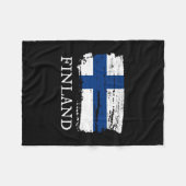 Finnland Fleecedecke (Vorderseite (Horizontal))