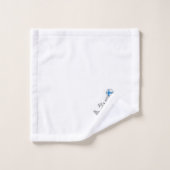 Finnland Freimaurerei Zeichen Badhandtuch Set (Waschlappen)