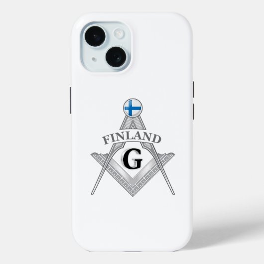 Finnland Freimaurerei Zeichen Case-Mate iPhone Hülle (Rückseite)