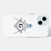Finnland Freimaurerei Zeichen Case-Mate iPhone Hülle (Rückseite (Horizontal))