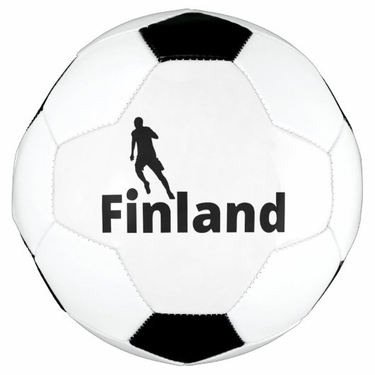 Finnland Fußball (Vorderseite)