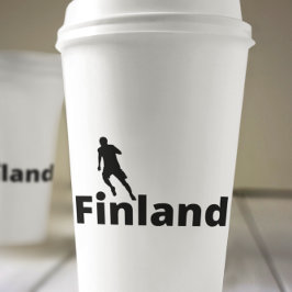Finnland Fußball Pappbecher