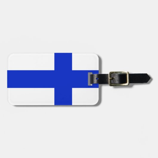 Finnland Gepäckanhänger (Vorderseite horizontal)