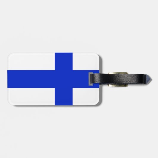 Finnland Gepäckanhänger (Rückseite horizontal)