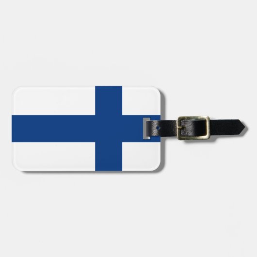 Finnland Gepäckanhänger (Vorderseite horizontal)